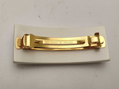 CHANEL 98P Color Stone Barrette Hair Accessory