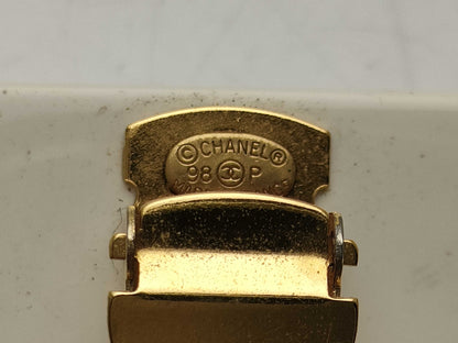 CHANEL 98P Color Stone Barrette Hair Accessory