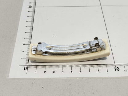 CHANEL 04P Logo Barrette Hair Accessory