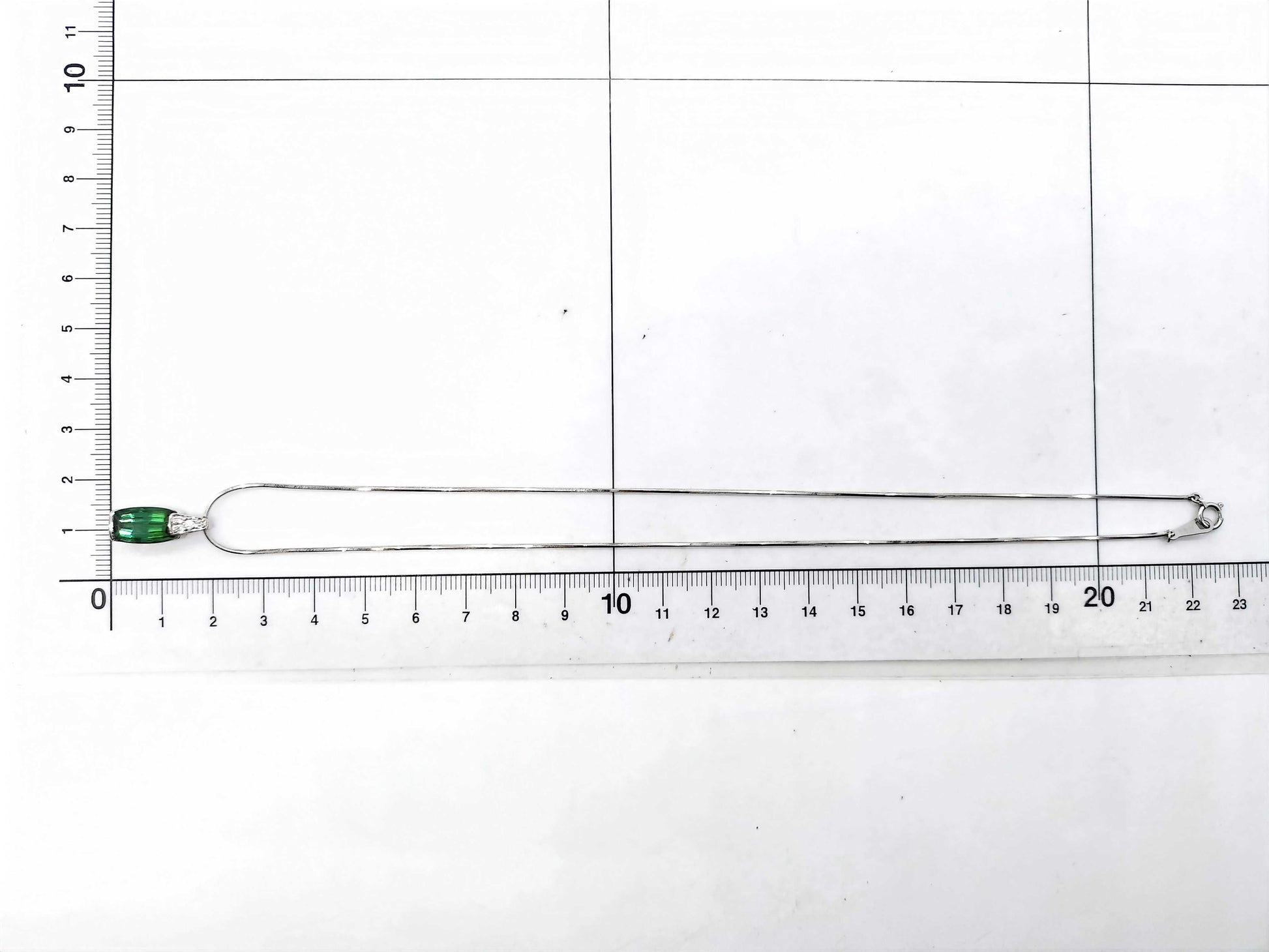 TL 4.14ct D 0.08ct Pt900/Pt850 8.2g Necklace 