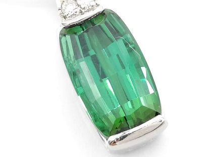 TL 4.14ct D 0.08ct Pt900/Pt850 8.2g Necklace 
