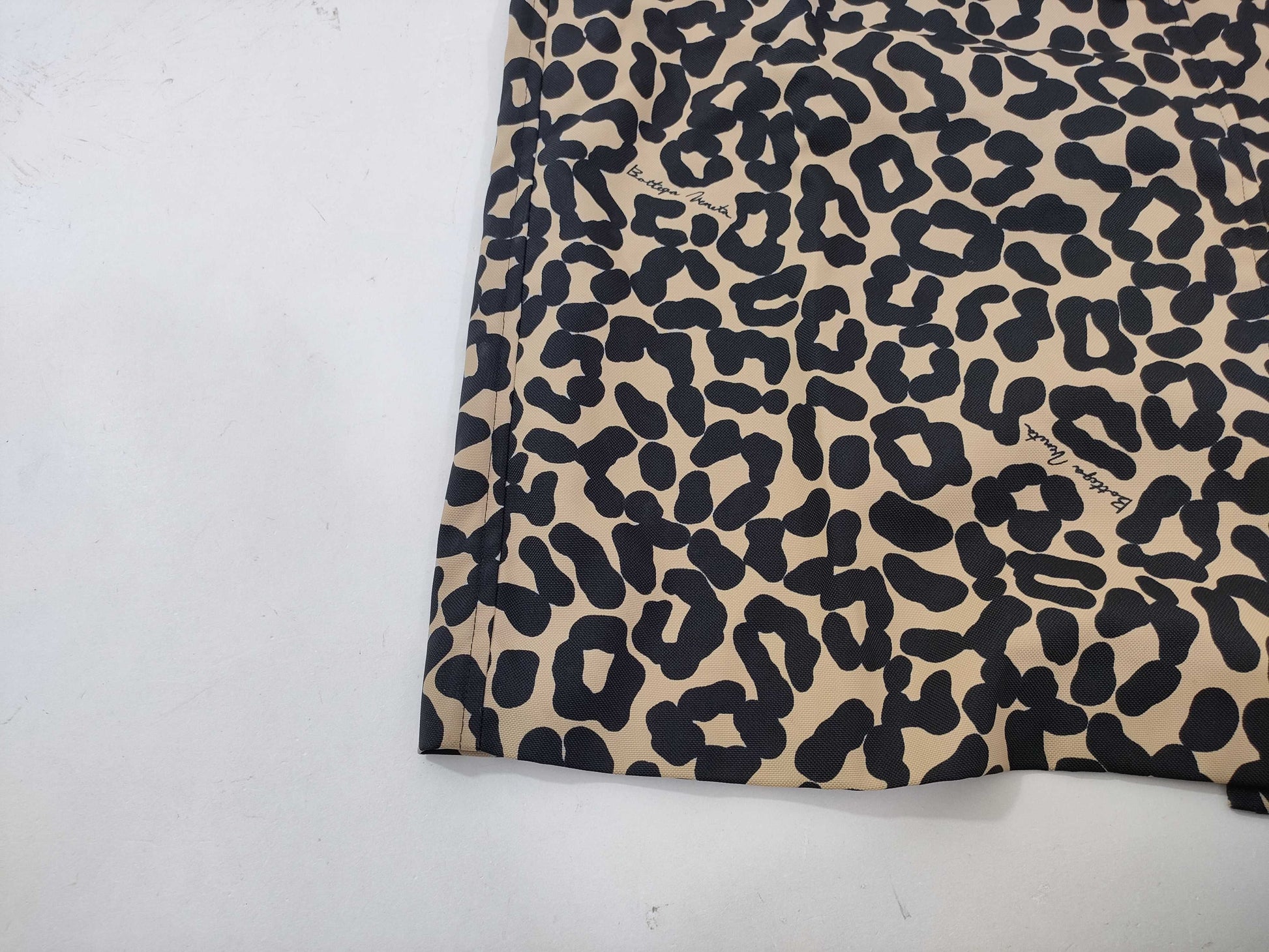 BOTTEGA VENETA Leopard Print Nylon Coat