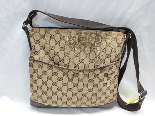 GUCCI GG Canvas 145857 Shoulder Bag