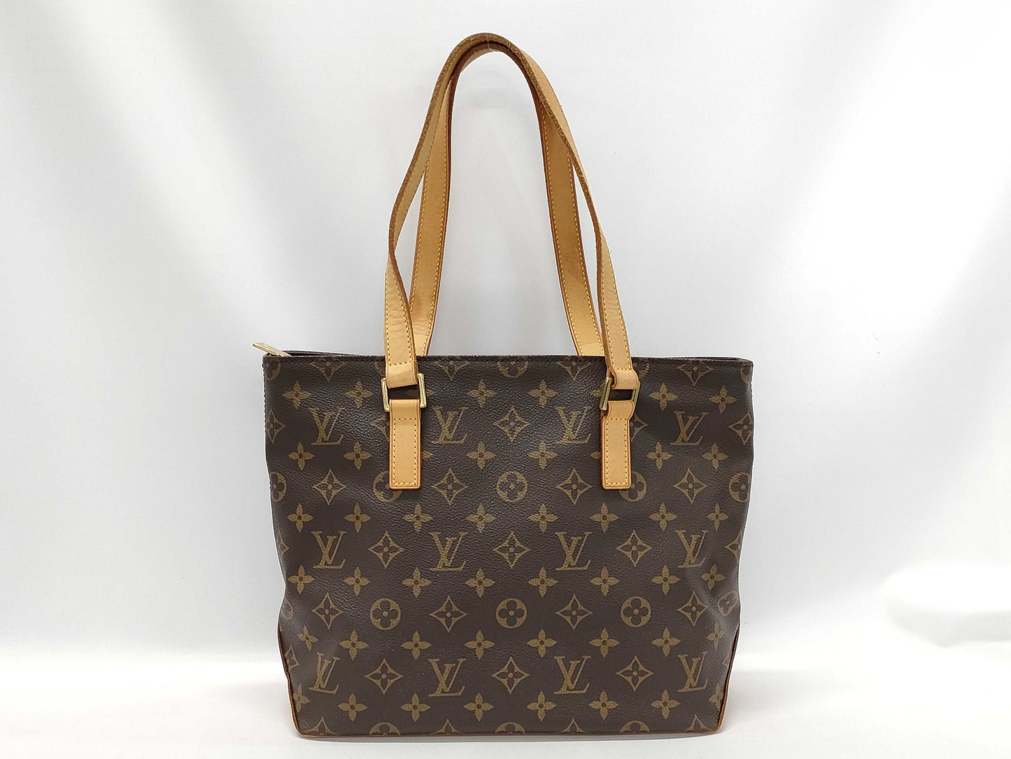 LOUIS VUITTON Monogram Cabas Piano Tote Bag