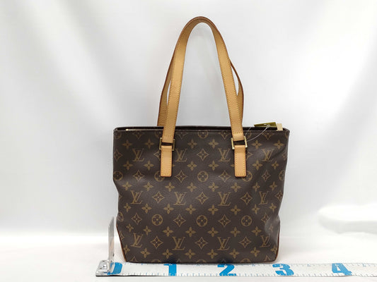 LOUIS VUITTON Monogram Cabas Piano Tote Bag