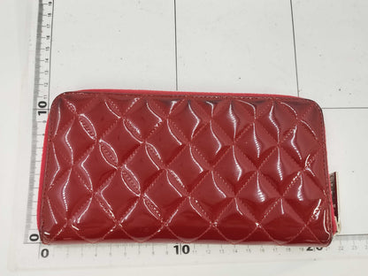 CHANEL Enamel Coco Mark Round Zip Wallet, No. 15