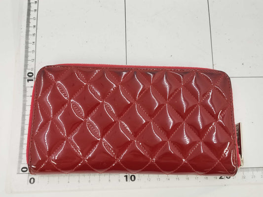 CHANEL Enamel Coco Mark Round Zip Wallet, No. 15