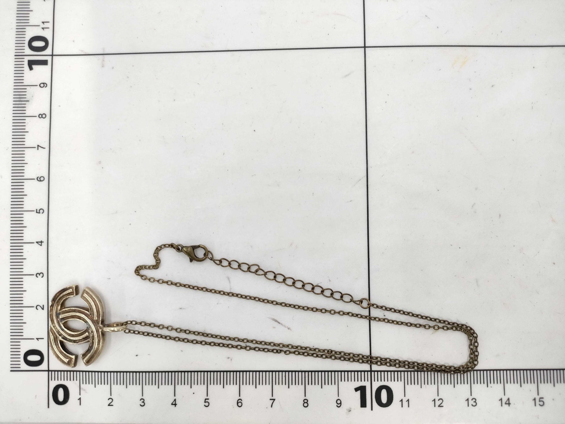 CHANEL Coco Mark 01P Necklace Necklace Necklace