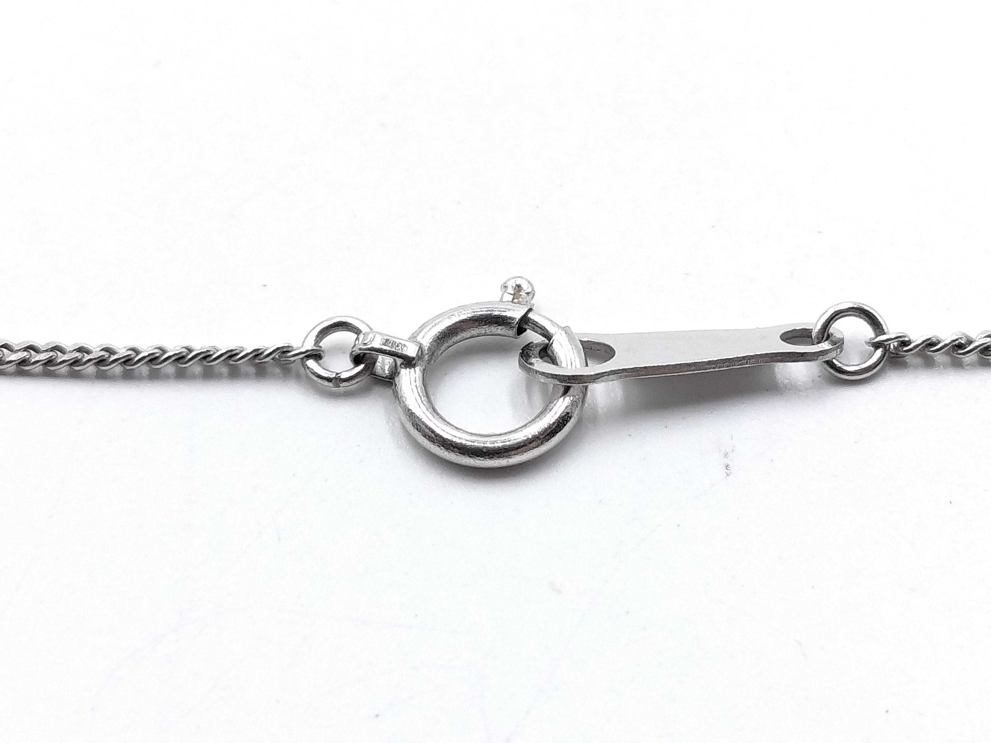 D0.41ct Pt900/850 3.3g Necklace 