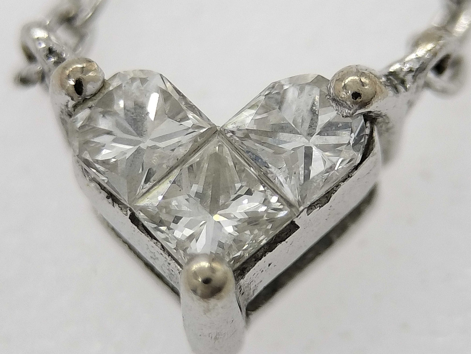 STAR JEWELRY D 0.10ct K18 2.0g Necklace 