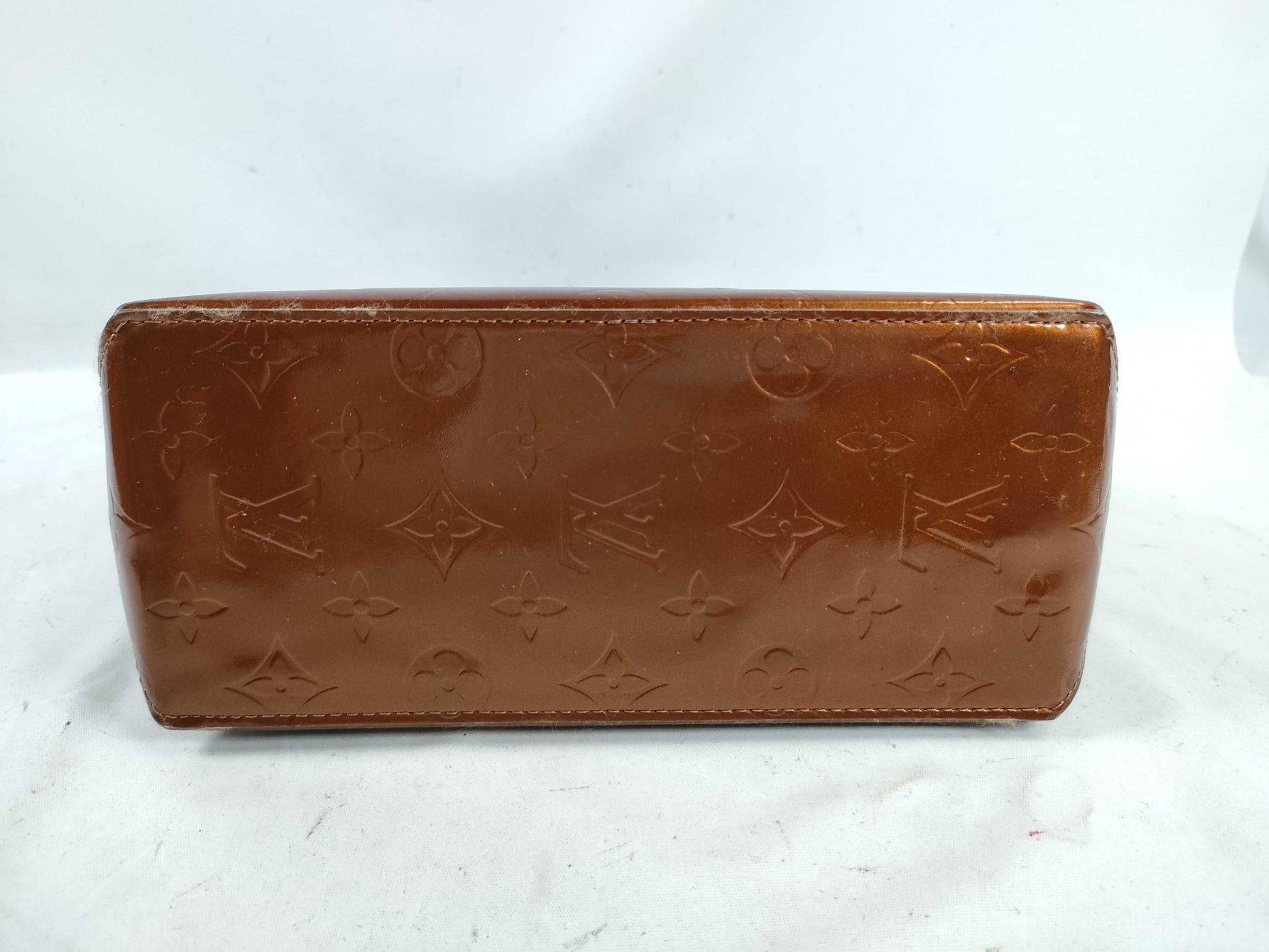LOUIS VUITTON M91146 Vernis Reed PM Handbag