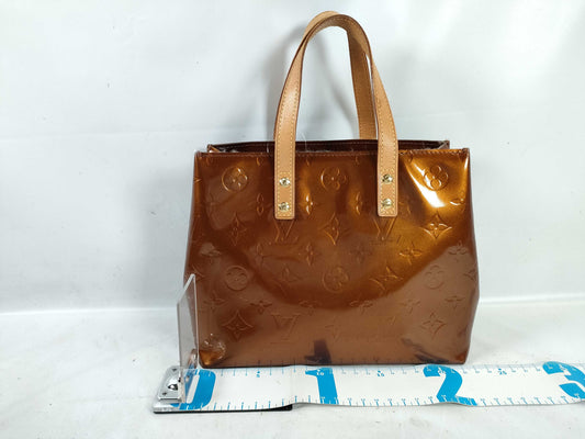 LOUIS VUITTON M91146 Vernis Reed PM Handbag