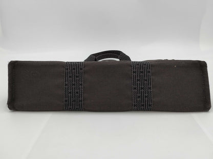 HERMES Air Line Air Line GM Gray Handbag
