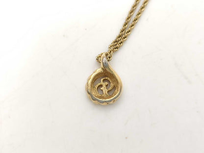 Dior CD logo necklace