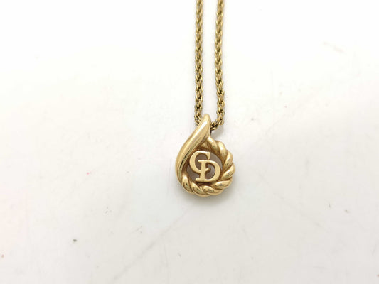 Dior CD logo necklace