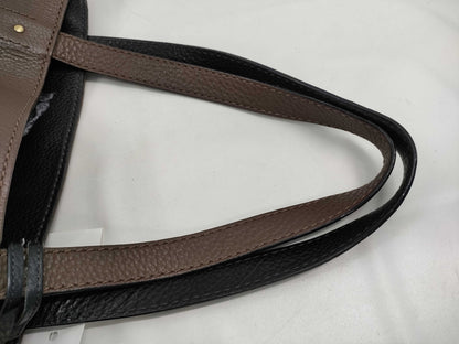 BURBERRY Black Label Leather Tote Bag