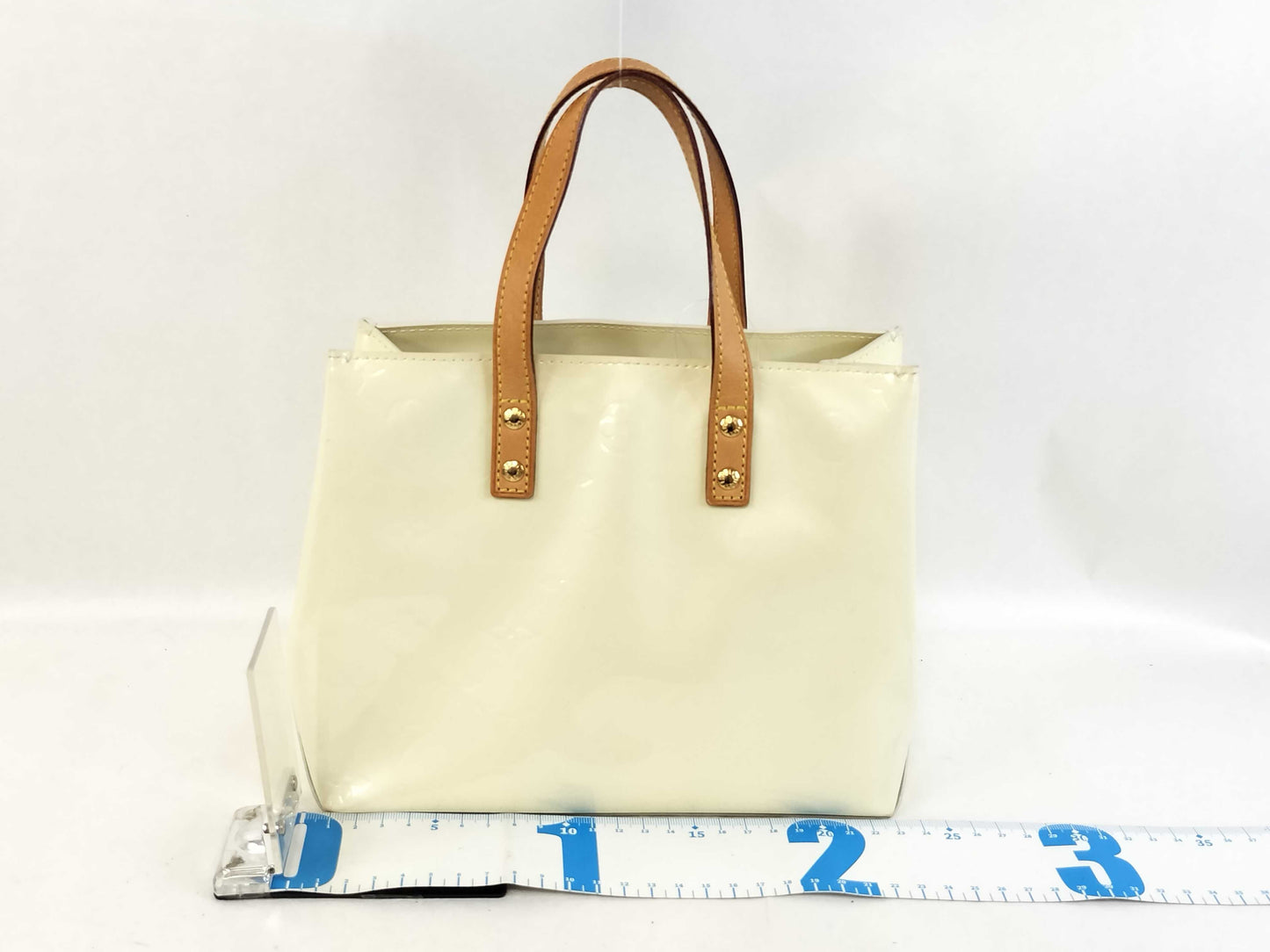 LOUIS VUITTON M91336 Vernis Reed PM Handbag