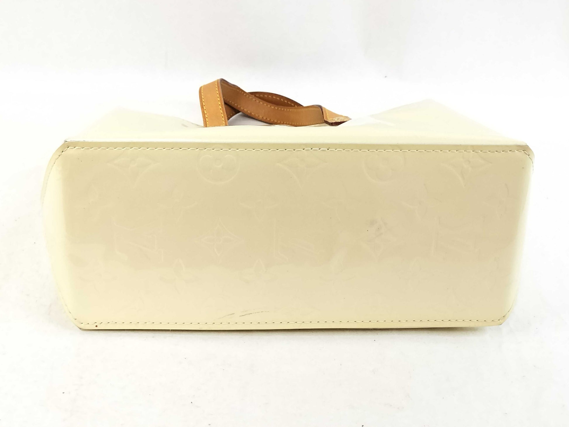LOUIS VUITTON M91336 Vernis Reed PM Handbag