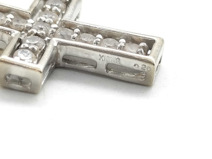 D0.20ct K18WG 1.3g Pendant Top 