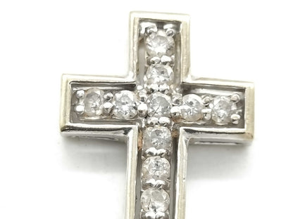 D0.20ct K18WG 1.3g Pendant Top 