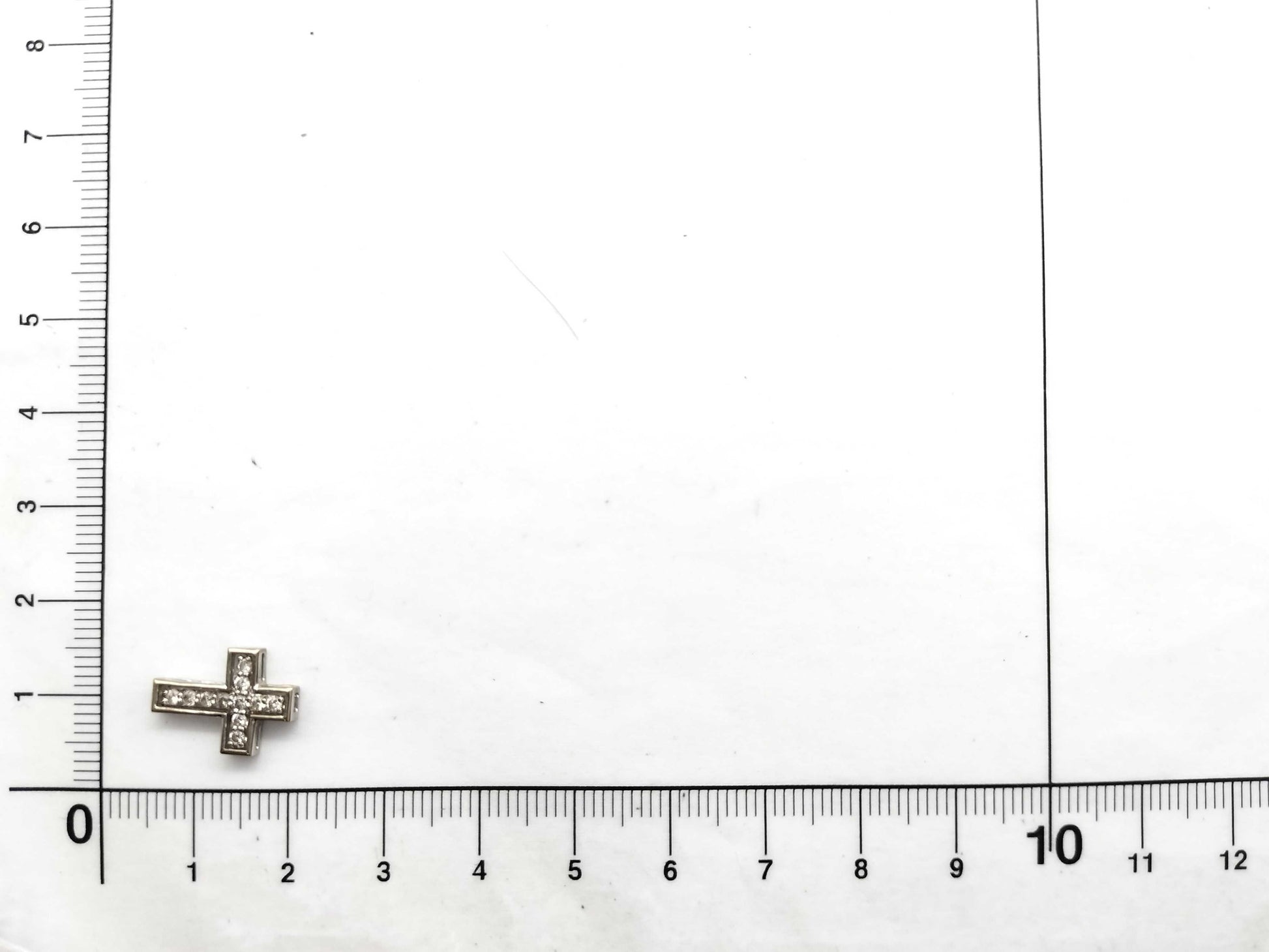 D0.20ct K18WG 1.3g Pendant Top 