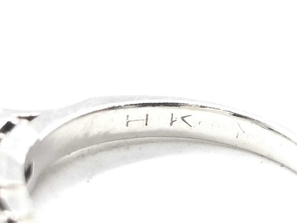 Emerald and Diamond Pm 5.1g Ring 