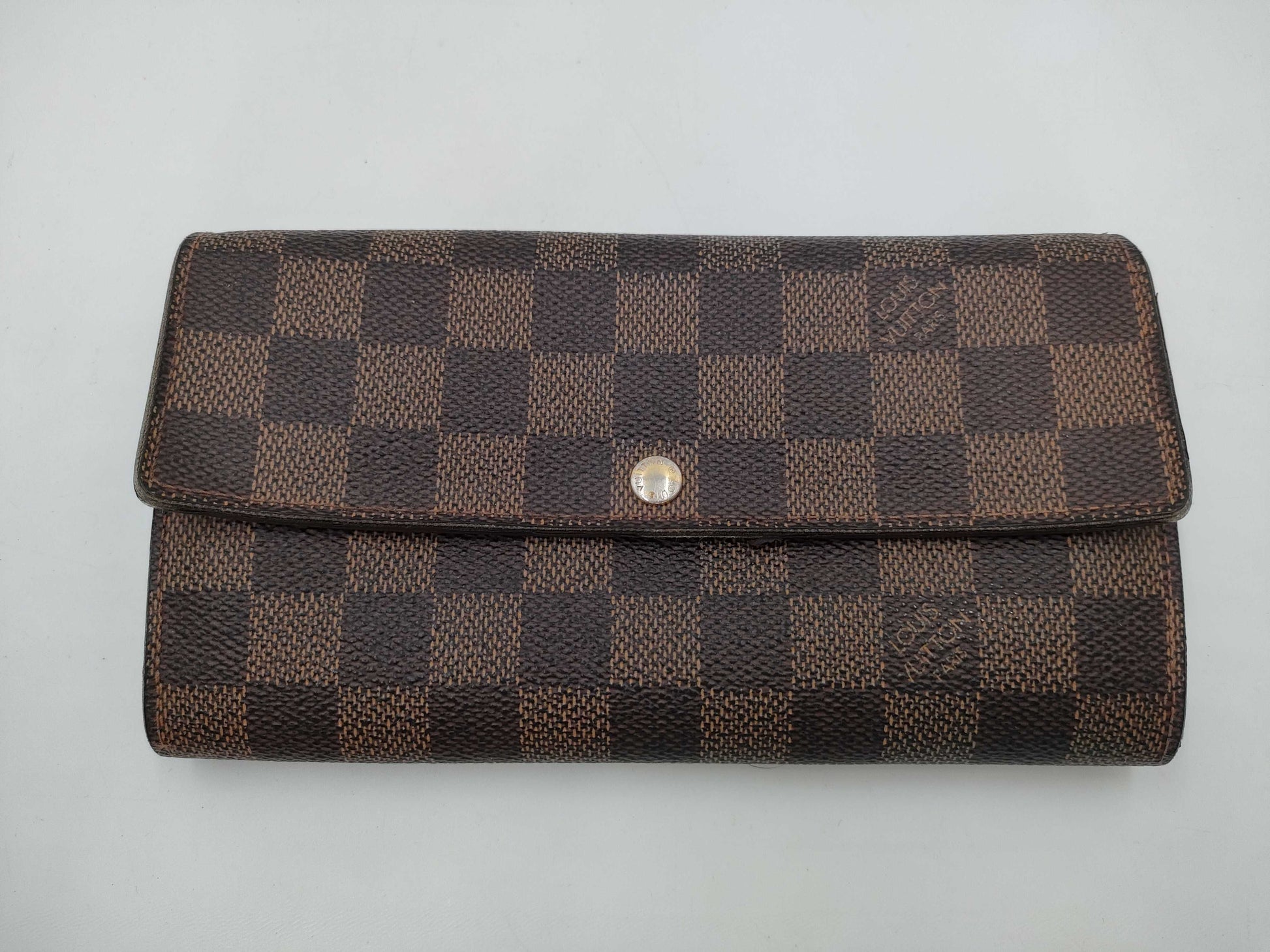 LOUIS VUITTON Damier Portefeuille Sarah CT2057 Wallet