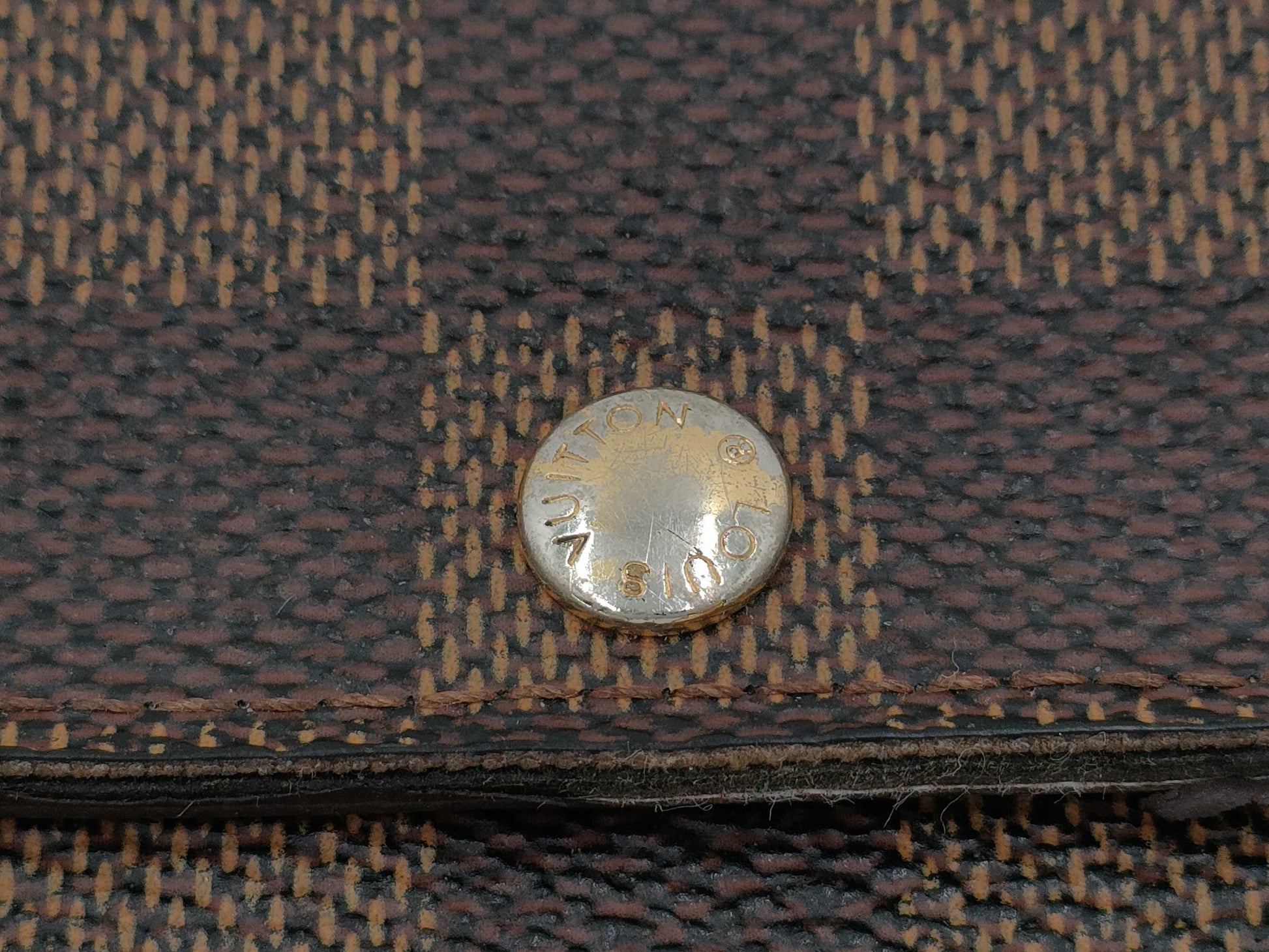 LOUIS VUITTON Damier Portefeuille Sarah CT2057 Wallet