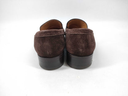GUCCI Suede Horsebit Loafers
