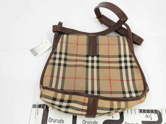 BURBERRY Nova Check Shoulder Bag