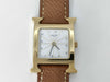 HERMES H Watch HH1.201 □E 1137202 White Dial Quartz Women's Watch