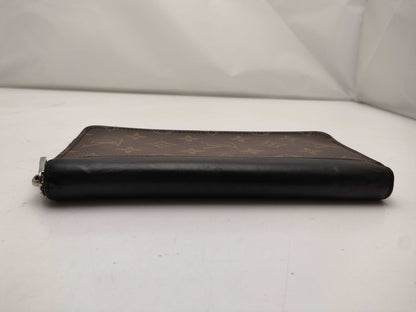 LOUIS VUITTON M60109 Monogram Macassar Portefeuille Vertical Wallet