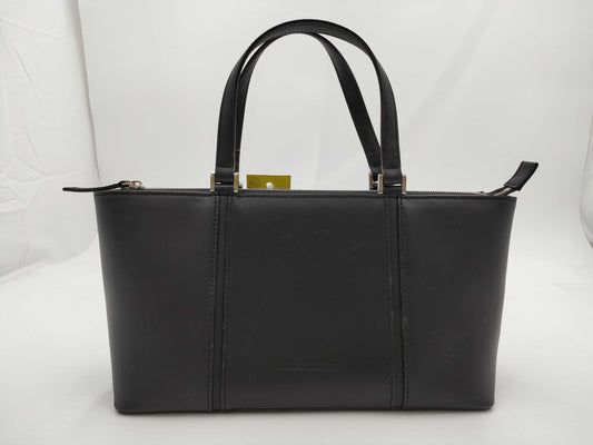 BURBERRY Leather Medium Check Bag Handbag