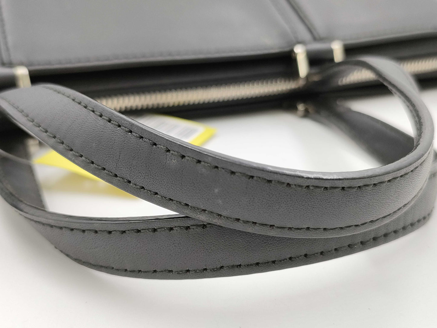 BURBERRY Leather Medium Check Bag Handbag