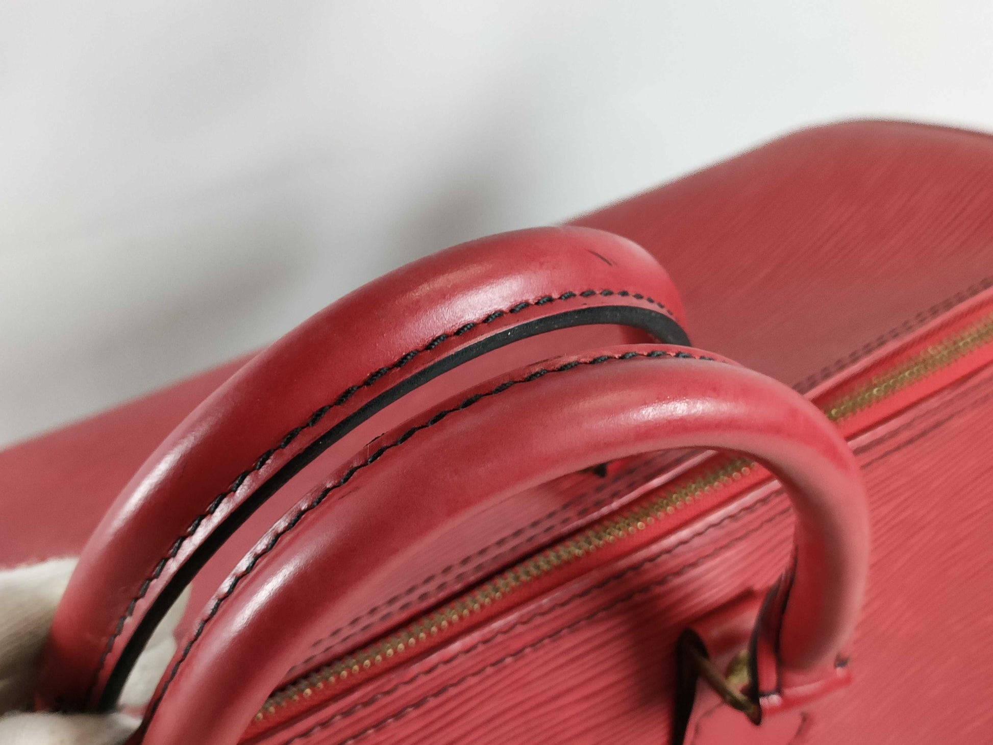 LOUIS VUITTON Epi Speedy 40 Boston Bag