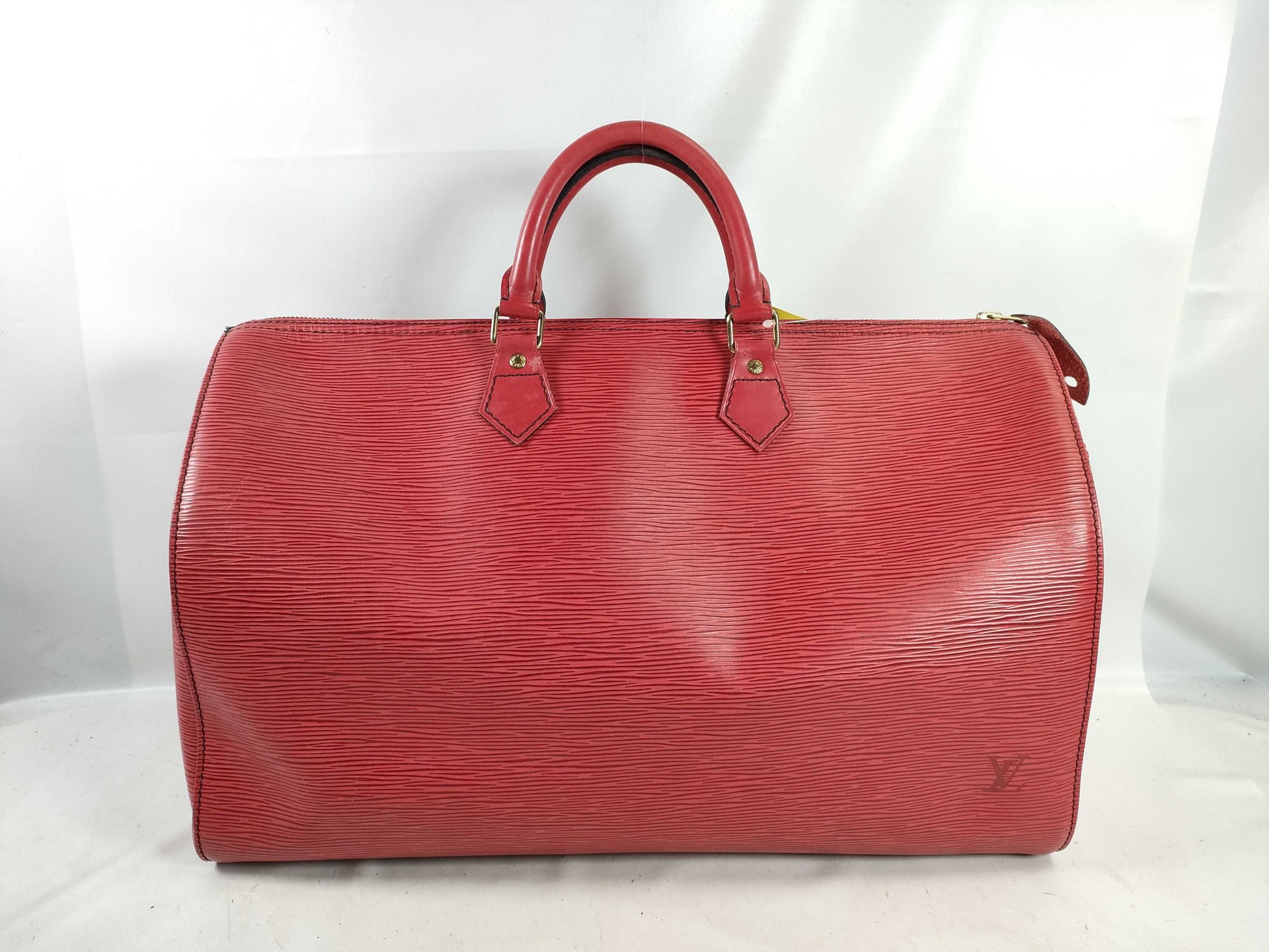 LOUIS VUITTON Epi Speedy 40 Boston Bag
