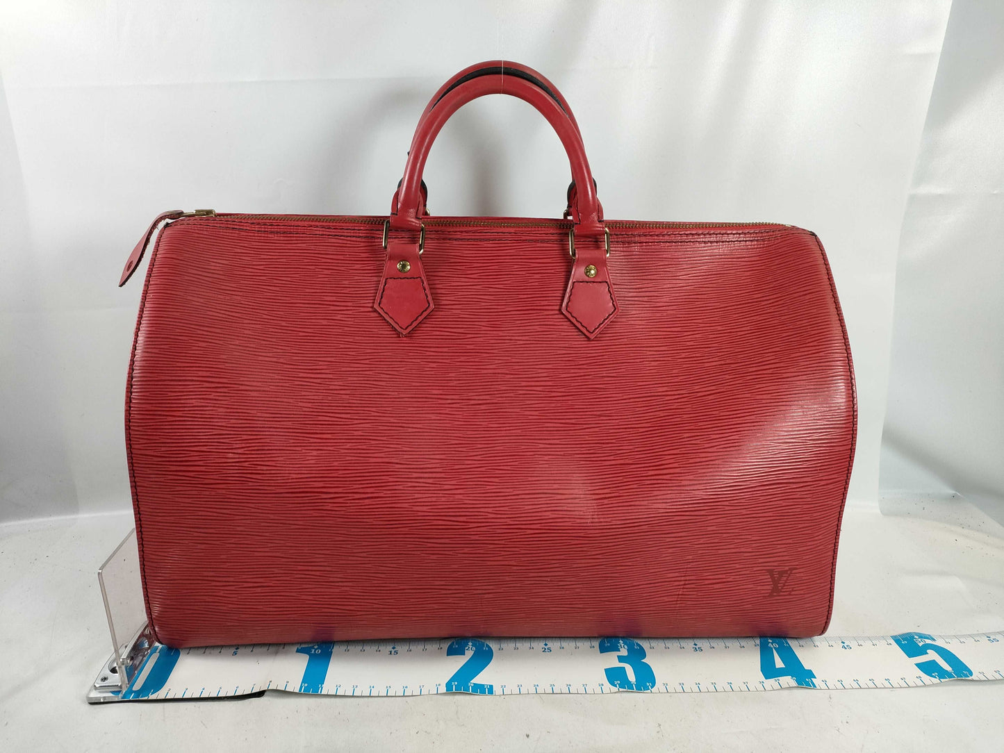 LOUIS VUITTON Epi Speedy 40 Boston Bag