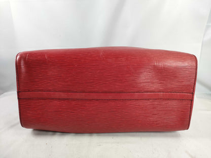 LOUIS VUITTON Epi Speedy 40 Boston Bag