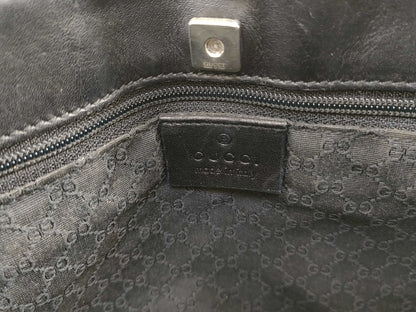 GUCCI Canvas Handbag with Pouch