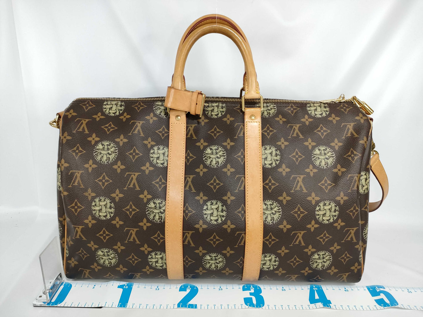 LOUIS VUITTON Monogram Christopher Nemeth Keepall 45 Boston Bag