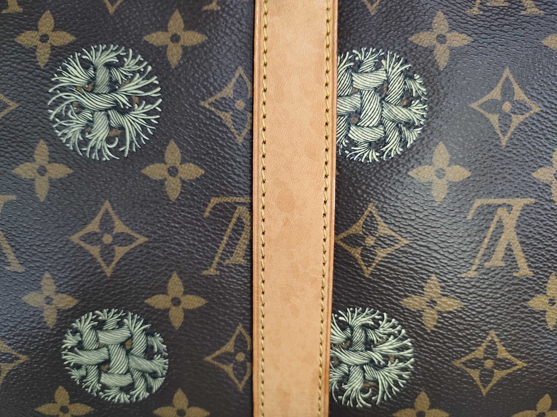 LOUIS VUITTON Monogram Christopher Nemeth Keepall 45 Boston Bag