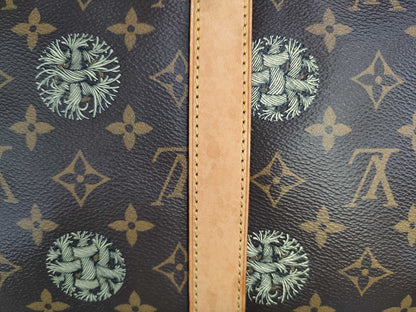 LOUIS VUITTON Monogram Christopher Nemeth Keepall 45 Boston Bag
