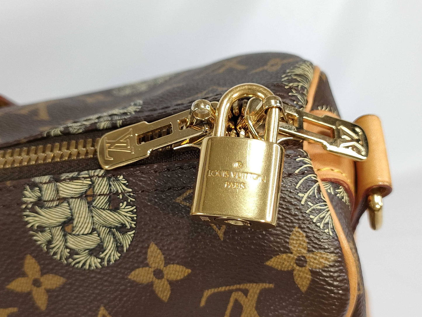 LOUIS VUITTON Monogram Christopher Nemeth Keepall 45 Boston Bag