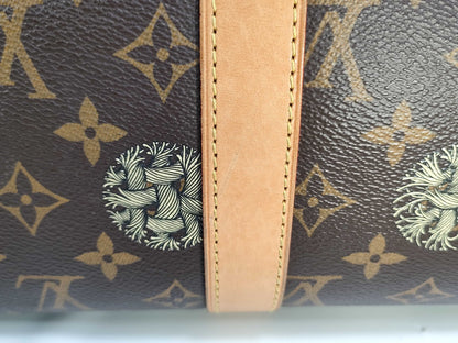LOUIS VUITTON Monogram Christopher Nemeth Keepall 45 Boston Bag