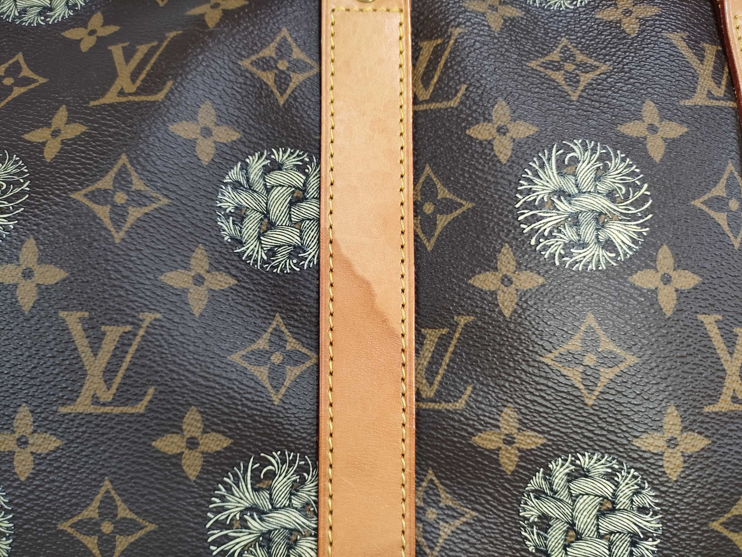 LOUIS VUITTON Monogram Christopher Nemeth Keepall 45 Boston Bag