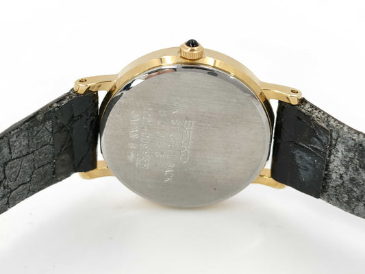 SEIKO 1221-0090 14K Bezel Women's Watch
