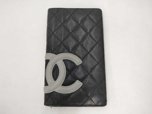 CHANEL Cambon Line Long Wallet