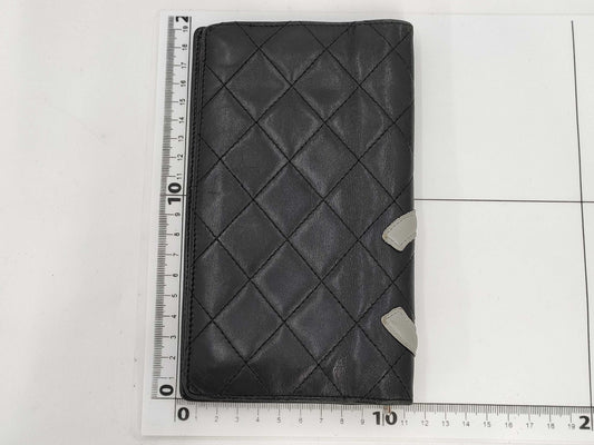 CHANEL Cambon Line Long Wallet
