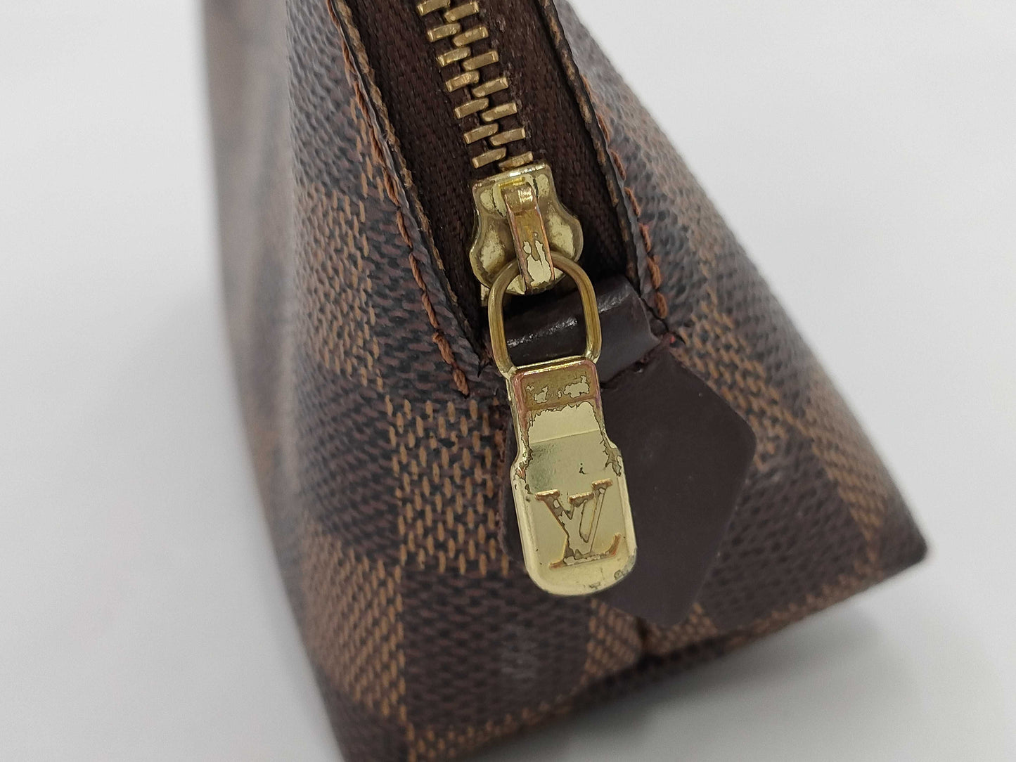 LOUIS VUITTON Damier N47516 Pochette Cosmetic Pouch Pouch