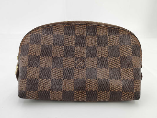 LOUIS VUITTON Damier N47516 Pochette Cosmetic Pouch Pouch